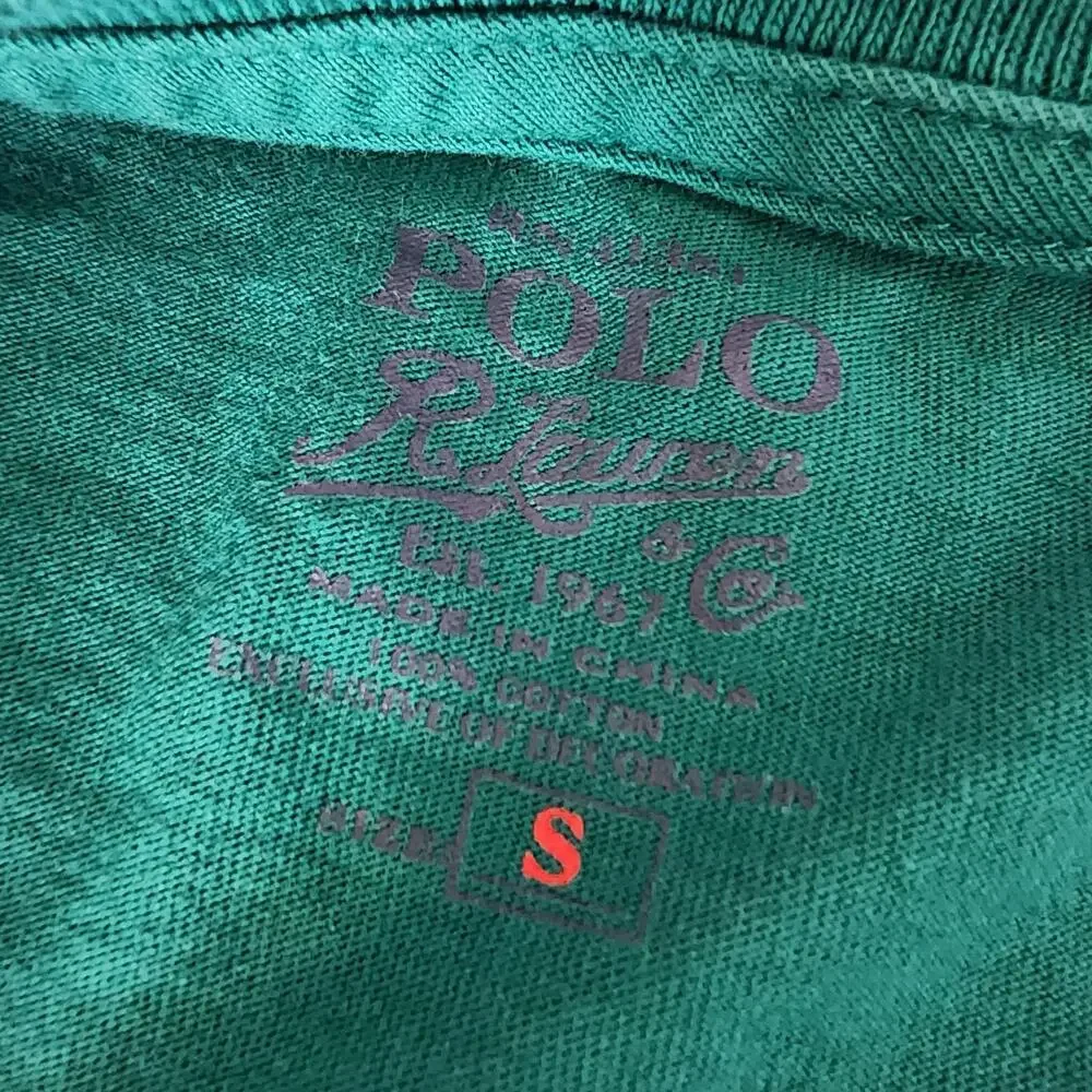 Polo Ralph Lauren Crew Neck Emerald Green T-Shirt | Men's Small